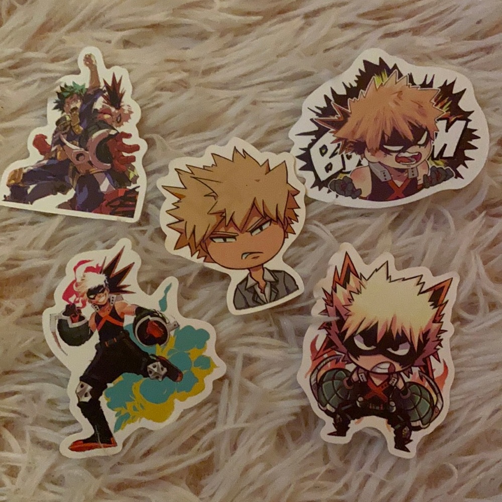 Bakugo Katsuki anime stickers✨